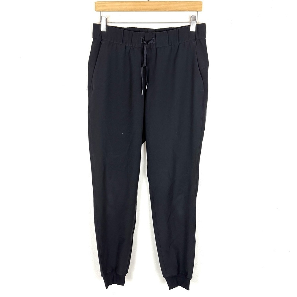 Lululemon On The Fly Jogger Woven Black Pants
